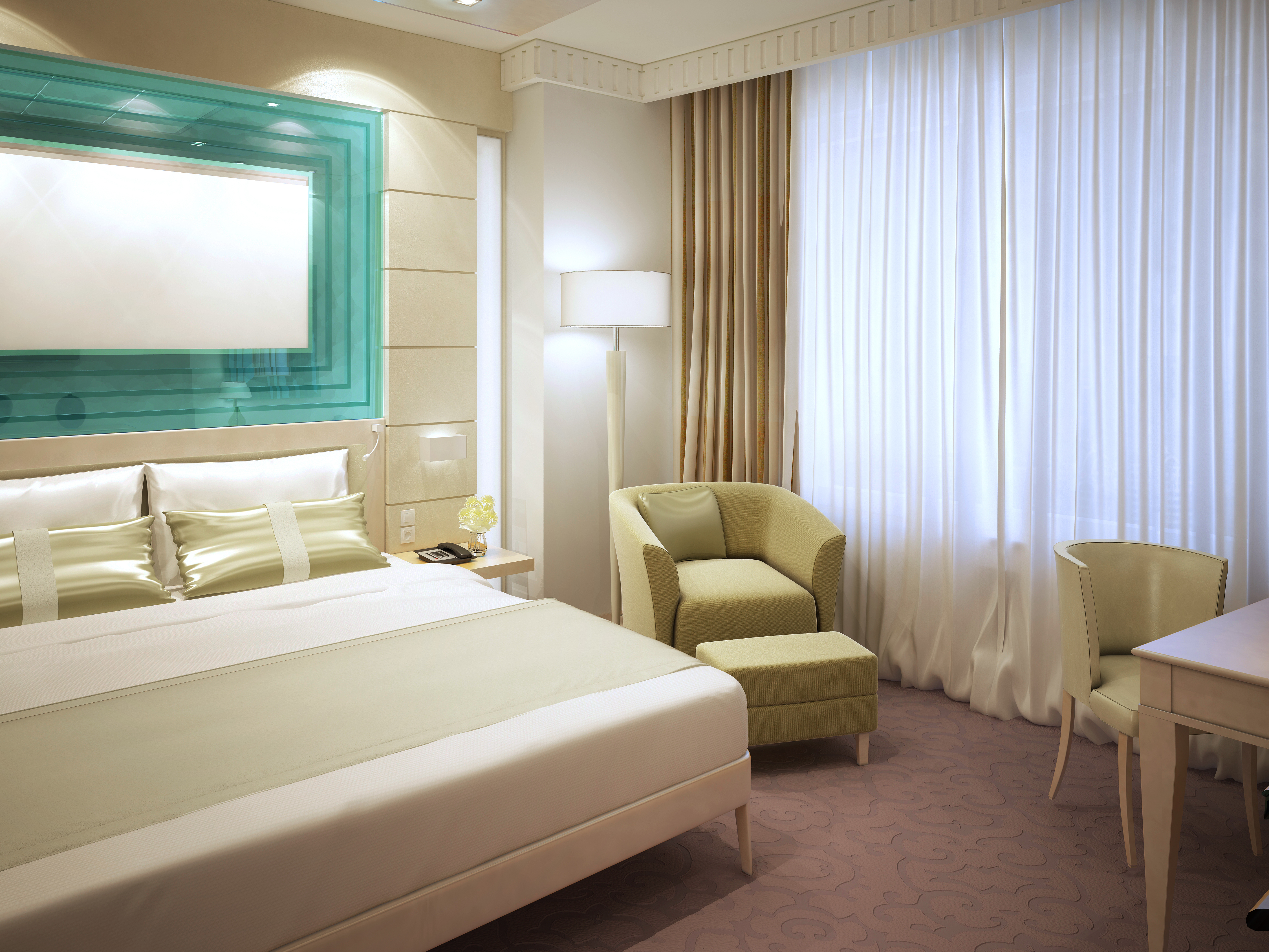 2021 Color Trends for Hotels Offering Relaxation and Comfort